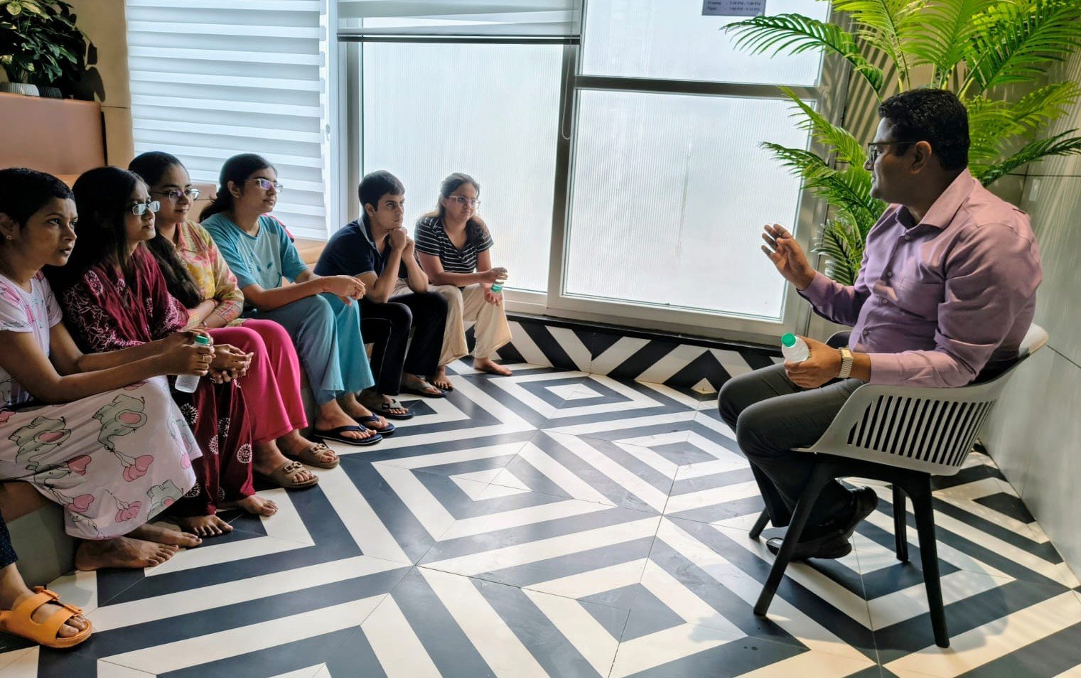 Motivational session for residents
