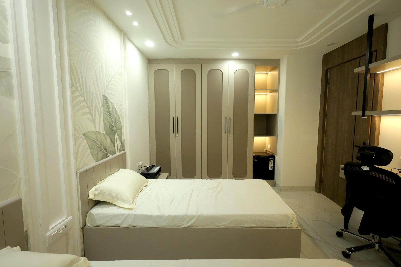 Room 4 — Aspiro Living, premium girls PG in Karol Bagh