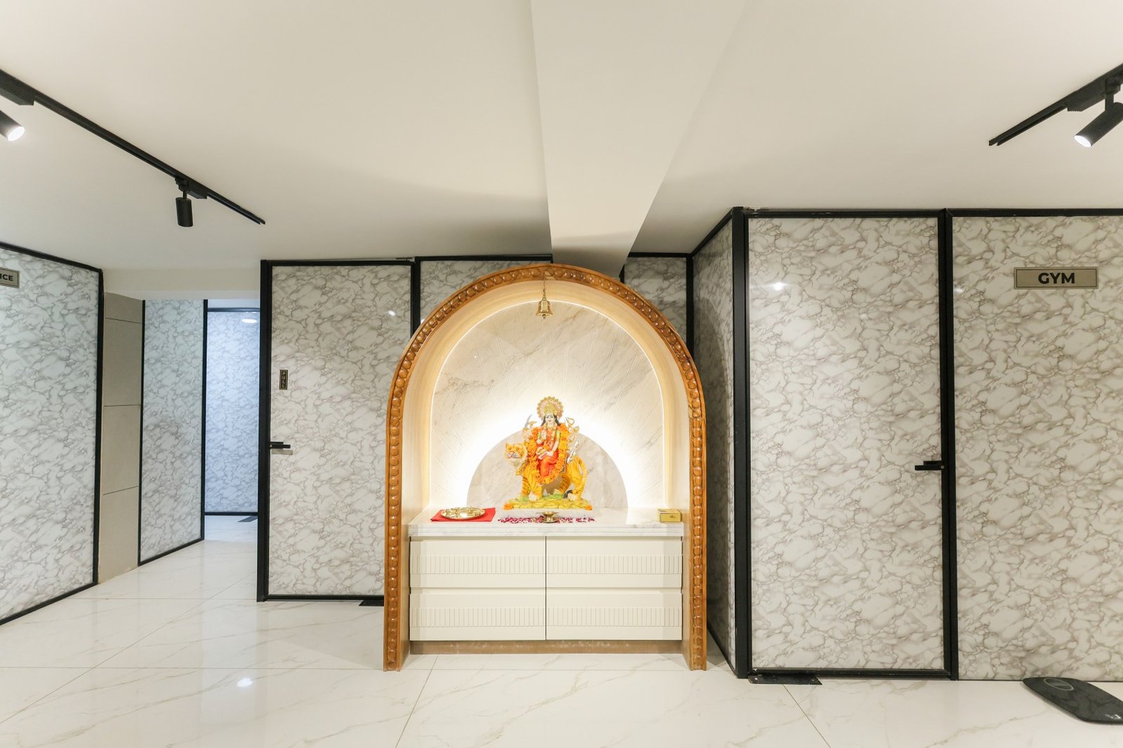 Mandir — Aspiro Living, premium girls PG in Karol Bagh
