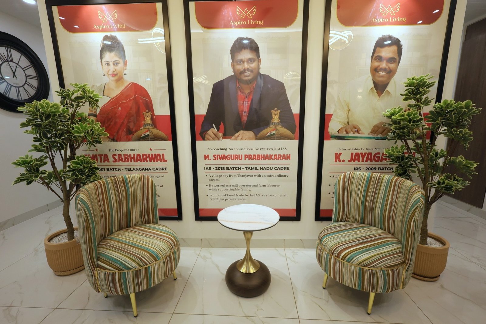 Common Lobby — Aspiro Living, premium girls PG in Karol Bagh