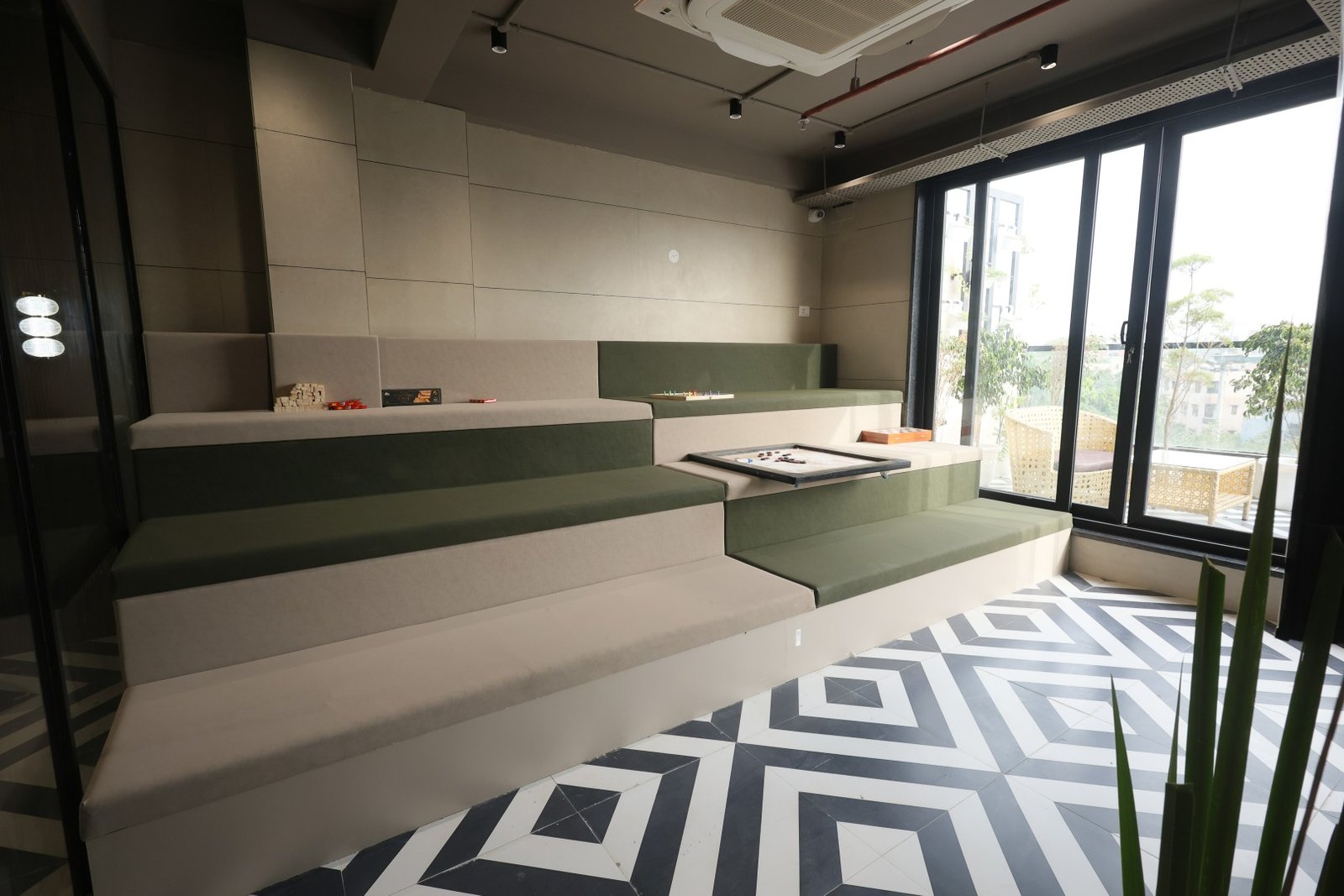 Recerational Room — Aspiro Living, premium girls PG in Karol Bagh