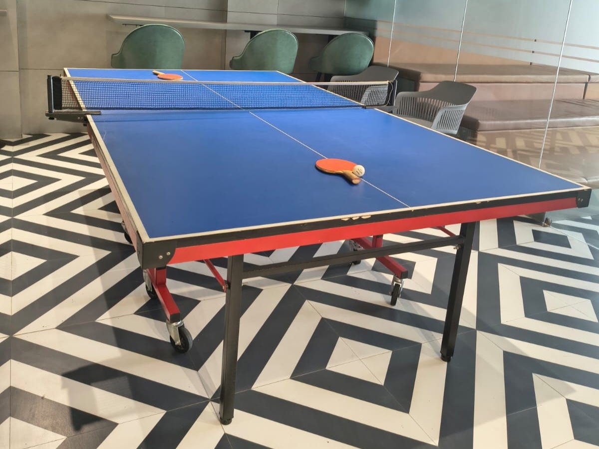 Recreation Lounge — Aspiro Living, premium girls PG in Karol Bagh